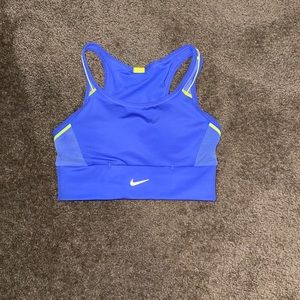 Nike swoosh sports bra